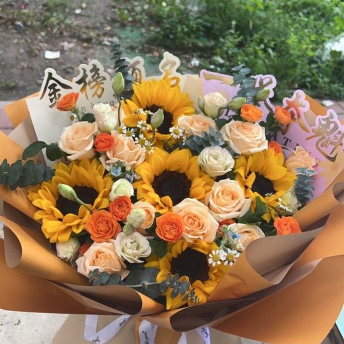 杭州送高考生什么花